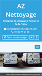 Mobile Screenshot of nettoyage-a-paris.com